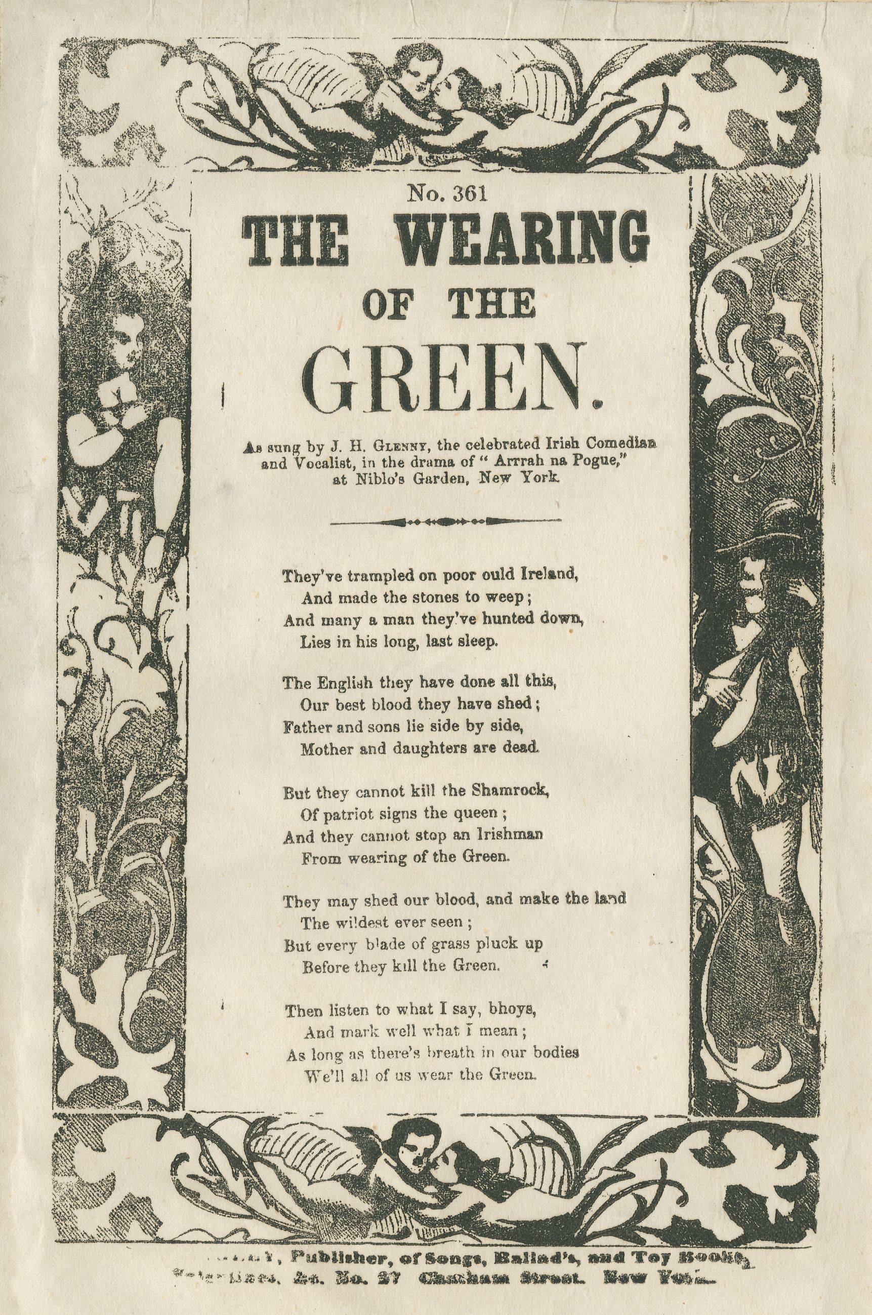 Wearing of the Green