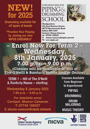 No. Ireland Piping & Drumming School - Laurelhill College Campus