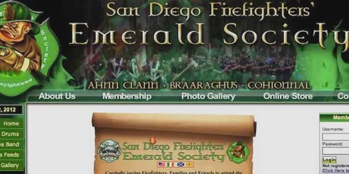 san diego firefighters emerald society