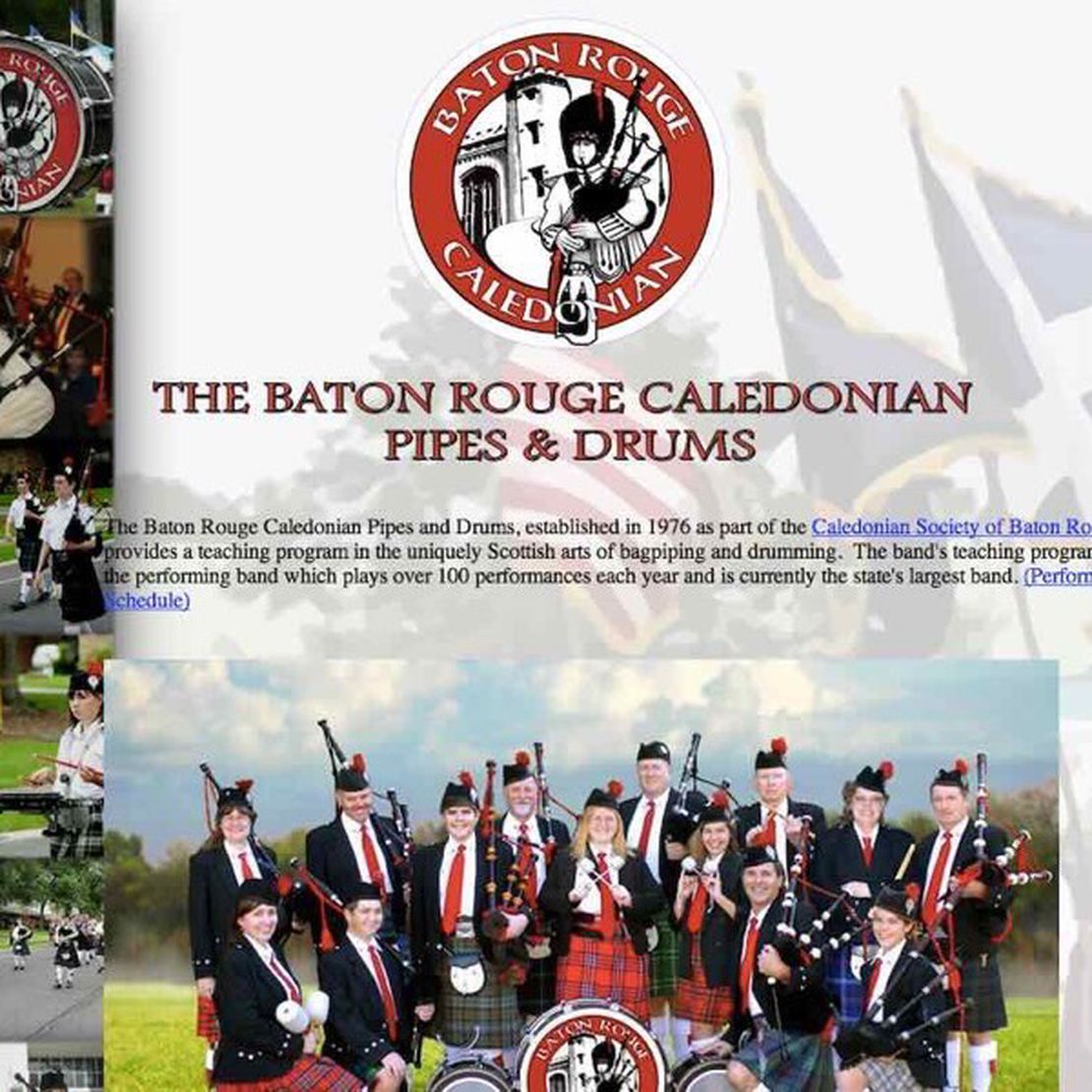 baton rouge caledonian pipes & drums