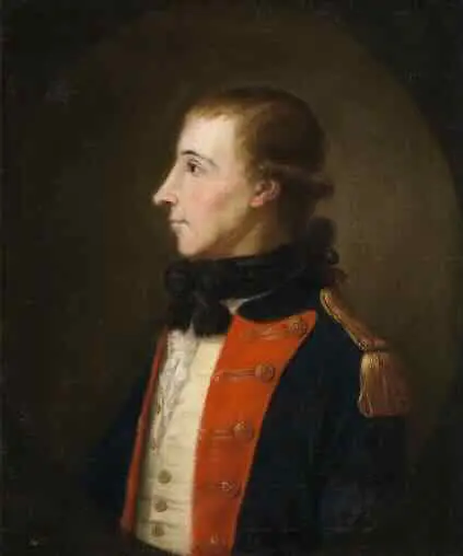 Theobald Wolfe Tone tried and convicted of treason in the aftermath of the Irish Rebellion of 1798