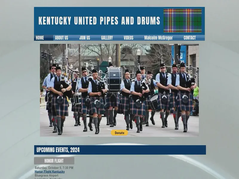 Website preview for www.kentuckyunited.org