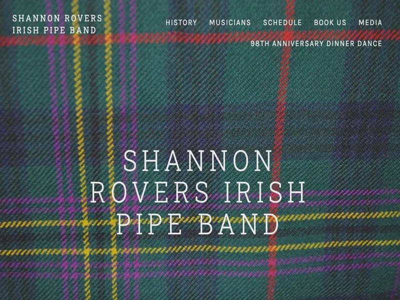 Website preview for www.shannonrovers.com